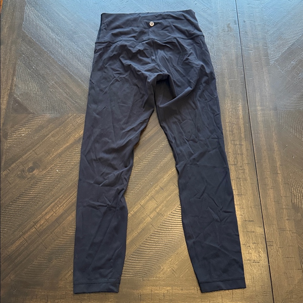Lululemon 25” Black Leggings - Size 6